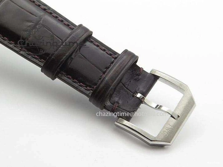 MIROTIME 0307 Affordable Ingeniuer St.Laurens SS Brown Dial MK 1:1 Best Edition On Black Leather Strap A 7365